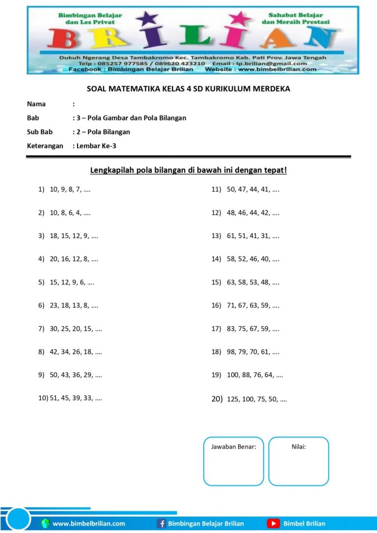 14 Contoh Soal Kelas 4 Anti Korupsi yang Wajib Diketahui 14 Contoh Soal Kelas 4 Anti Korupsi yang Wajib Diketahui