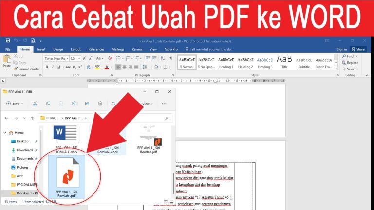 4 Cara Mengubah File PDF ke Word Tidak Bisa untuk File Besar, Ternyata Gampang!