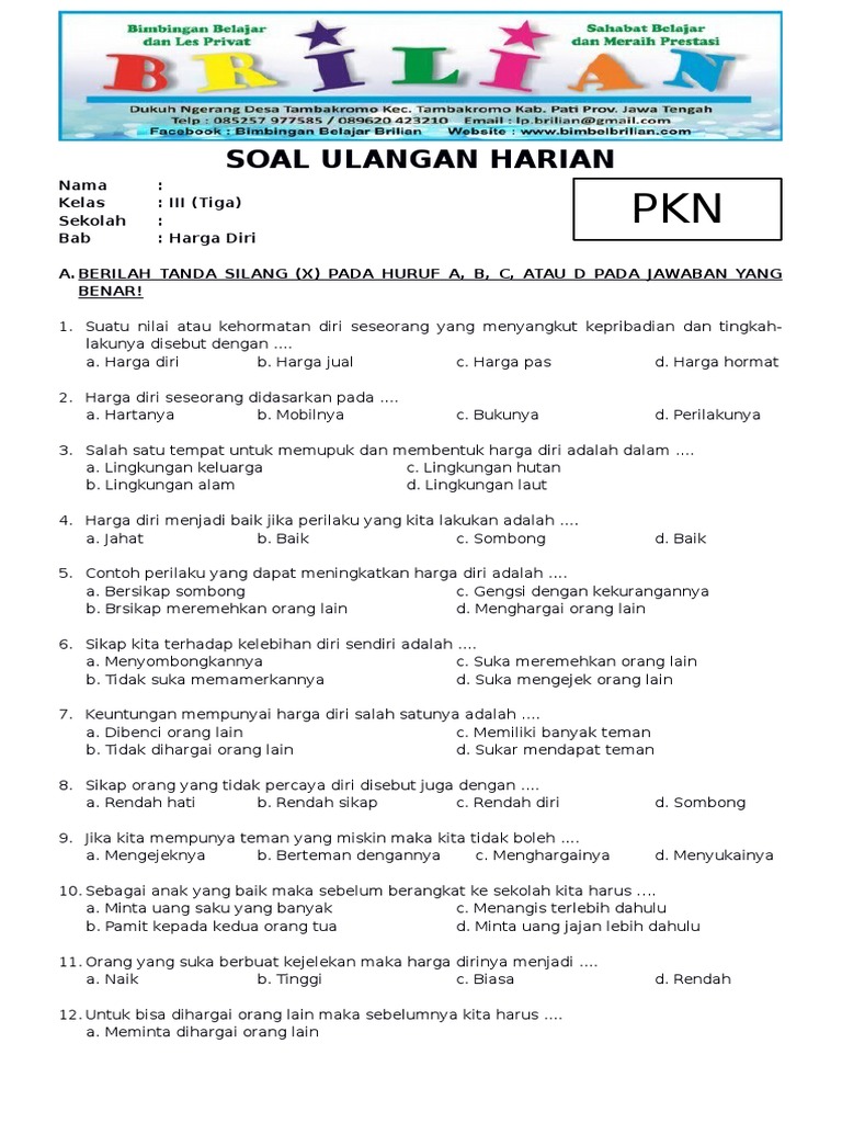Materi Pkn Kelas 3 Tema 1 Dalchaebi