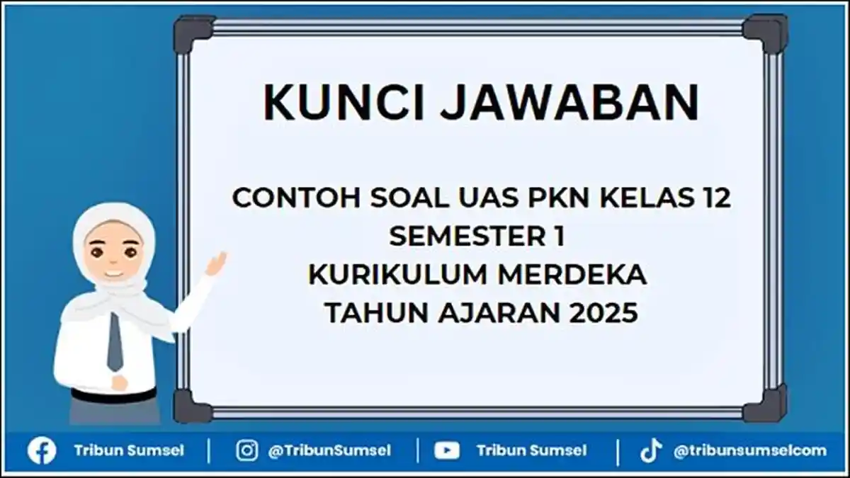 30 Contoh Soal UAS PKN Kelas 12 Semester 1 dan Kunci Jawaban Kurikulum