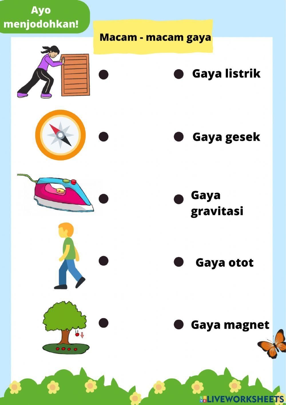 Lkpd Materi Gaya Kelas 4 Tema 7 free online exercise Geography study Lkpd Materi Gaya Kelas 4 Tema 7 free online exercise Geography study