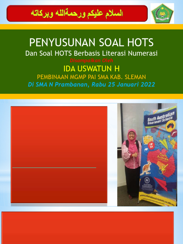 01-Ida-Penyusunan Soal-HOTS SMAN I Prambanan PDF 01-Ida-Penyusunan Soal-HOTS SMAN I Prambanan PDF