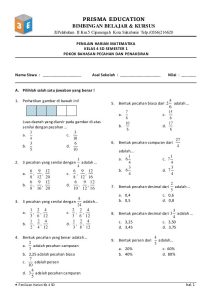 5 Contoh Soal HOTS Matematika Kelas 4 Semester 2 dan Penyelesaiannya yang Wajib Dikuasai
