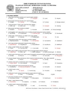 5 Contoh Soal Seni Budaya Kelas XI Semester 2 Wajib Dikuasai Sebelum Ujian Akhir