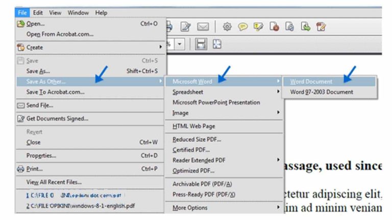 Akhirnya Terjawab! Cara Mengubah File PDF ke Word Menggunakan Foxit Reader File Terproteksi