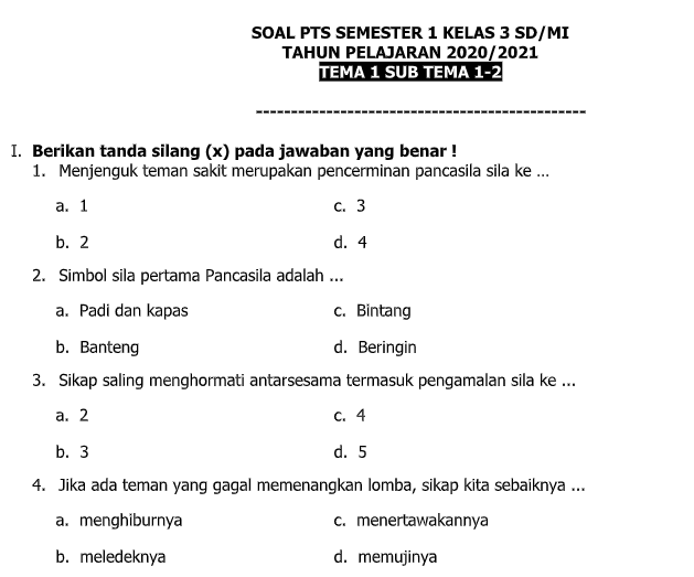 5 Tips Praktis Kuasai Kumpulan Soal-Soal PTS UTS Kelas 3 MI Semester 1 Sebelum Ujian