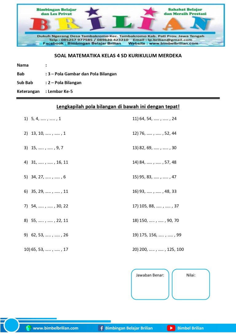 Akhirnya Tersedia! Download Bank Soal Kelas 4 Semester 2 Lengkap dengan Kunci Jawaban Siap Cetak Akhirnya Tersedia! Download Bank Soal Kelas 4 Semester 2 Lengkap dengan Kunci Jawaban Siap Cetak