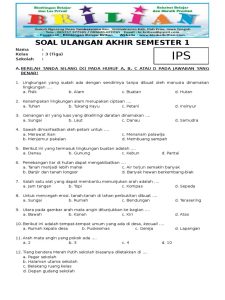 Contoh Soal Benar Salah IPS SD Kelas 3 Semester 2 yang Sering Muncul di Ujian, Wajib Tahu Sebelum Terlambat!