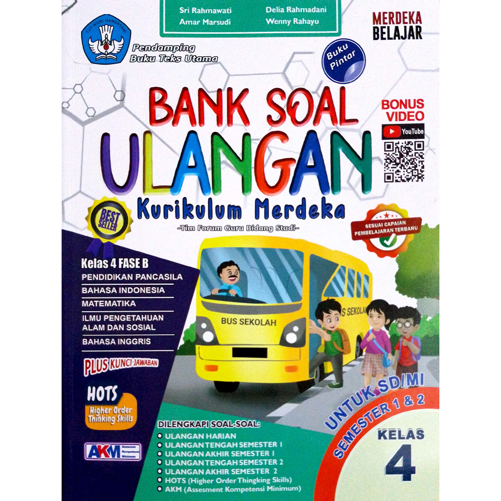 Download Bank Soal Ulangan Harian Kelas 4 SD Semester 1 Kurikulum Merdeka Terbaru 2026, Lengkap dengan Kunci Jawaban
