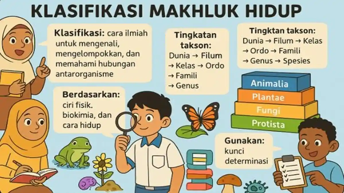 Soal HOTS IPA Kelas 7 SMP Materi Bab 5 Klasifikasi Makhluk Hidup Soal HOTS IPA Kelas 7 SMP Materi Bab 5 Klasifikasi Makhluk Hidup