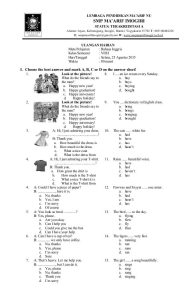 Ternyata Ini Kunci Jawaban Chapter 2 Soal Bahasa Inggris Kelas 8 Halaman 34 35 yang Wajib Kamu Tahu