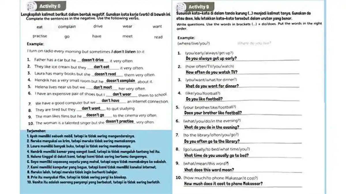 Jawaban Soal Bahasa Inggris Bright an English Kelas 8 Halaman 32 33 Jawaban Soal Bahasa Inggris Bright an English Kelas 8 Halaman 32 33