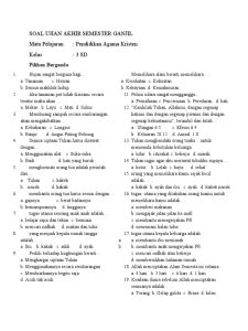 Ternyata Masih Banyak yang Salah, Ini Contoh Soal Agama K13 Kelas 3 Semester 2 yang Wajib Dikuasai Sebelum Ujian
