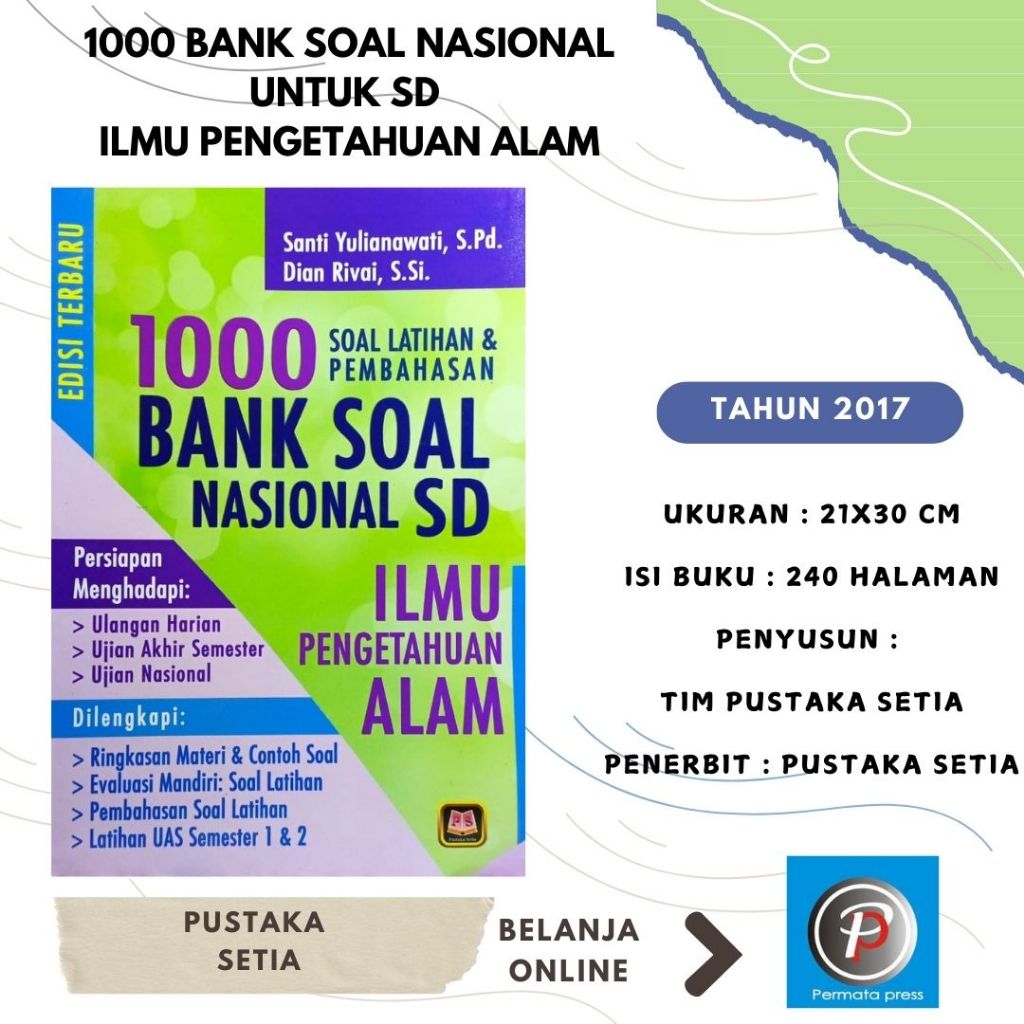 download bank soal sd kelas 4 pustaka setia