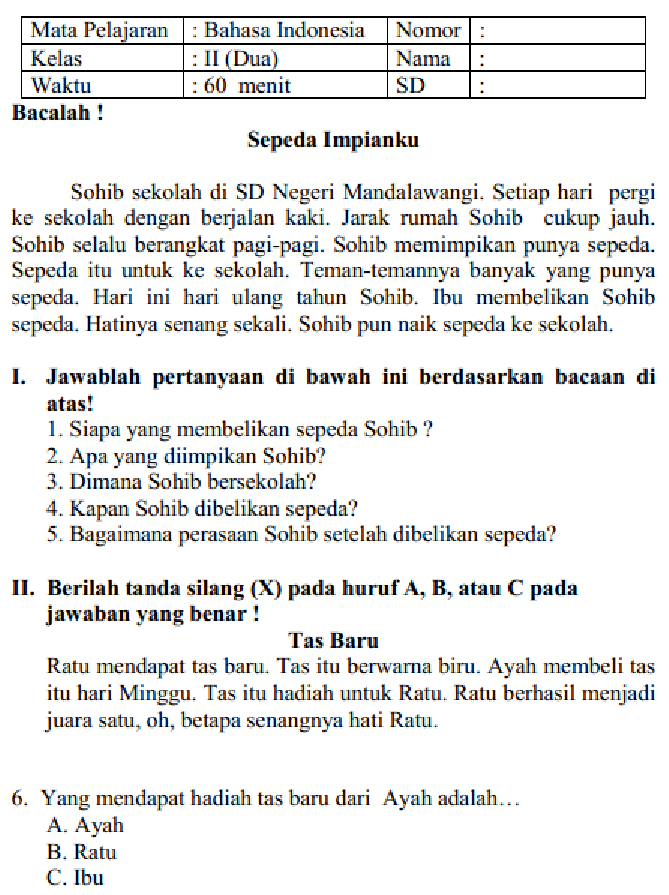 Rahasia Skor Sempurna dengan Latihan Soal UKK Kelas 7 Bahasa Indonesia K13 Semester 2