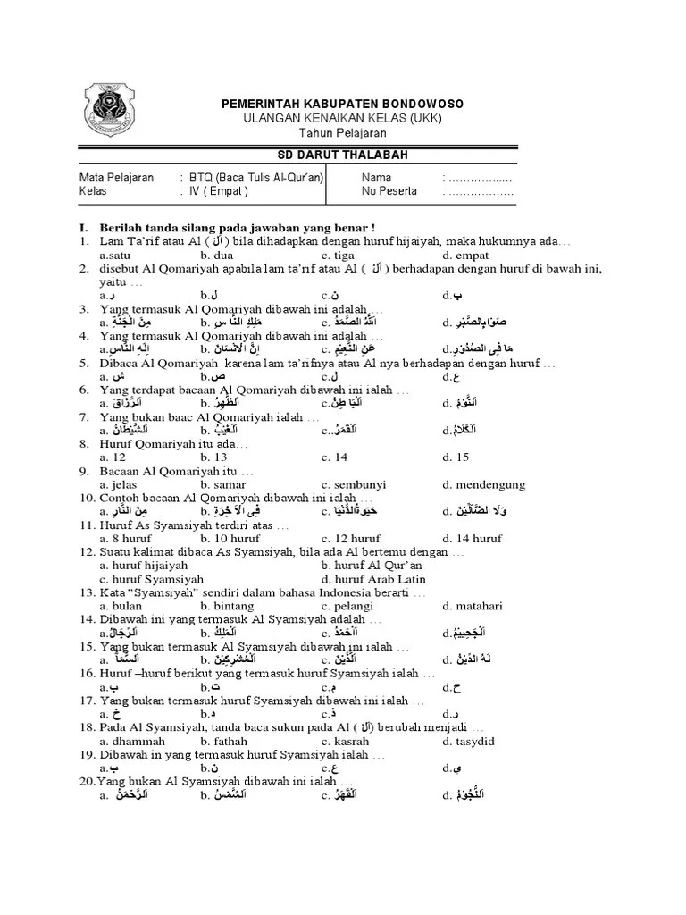 Rahasia Sukses Raih Nilai Sempurna dengan Latihan Soal UKK Kelas 4 SD Semester 2
