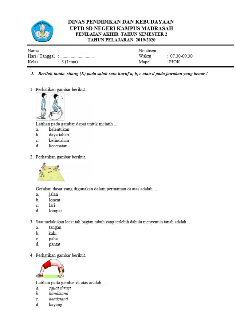 Rahasia Sukses Ujian Wajib Tahu Latihan Soal UKK Kelas 5 Semester 2 Ini